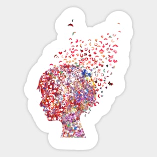 Mind and psychology Sticker